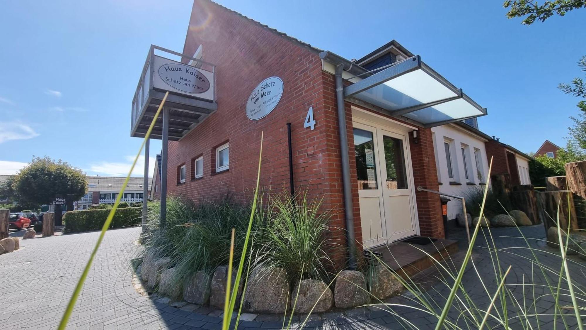 Haus Schatz Am Meer Appartement 12 Fuer 1 Person Schatzkammer Büsum Exteriör bild
