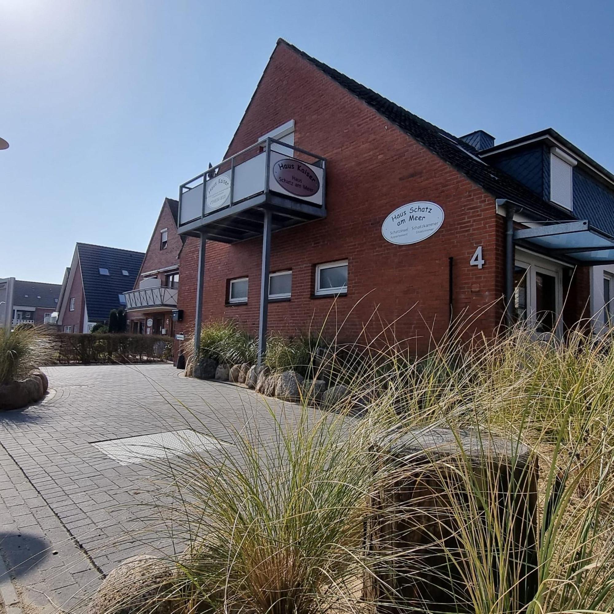 Haus Schatz Am Meer Appartement 12 Fuer 1 Person Schatzkammer Büsum Exteriör bild