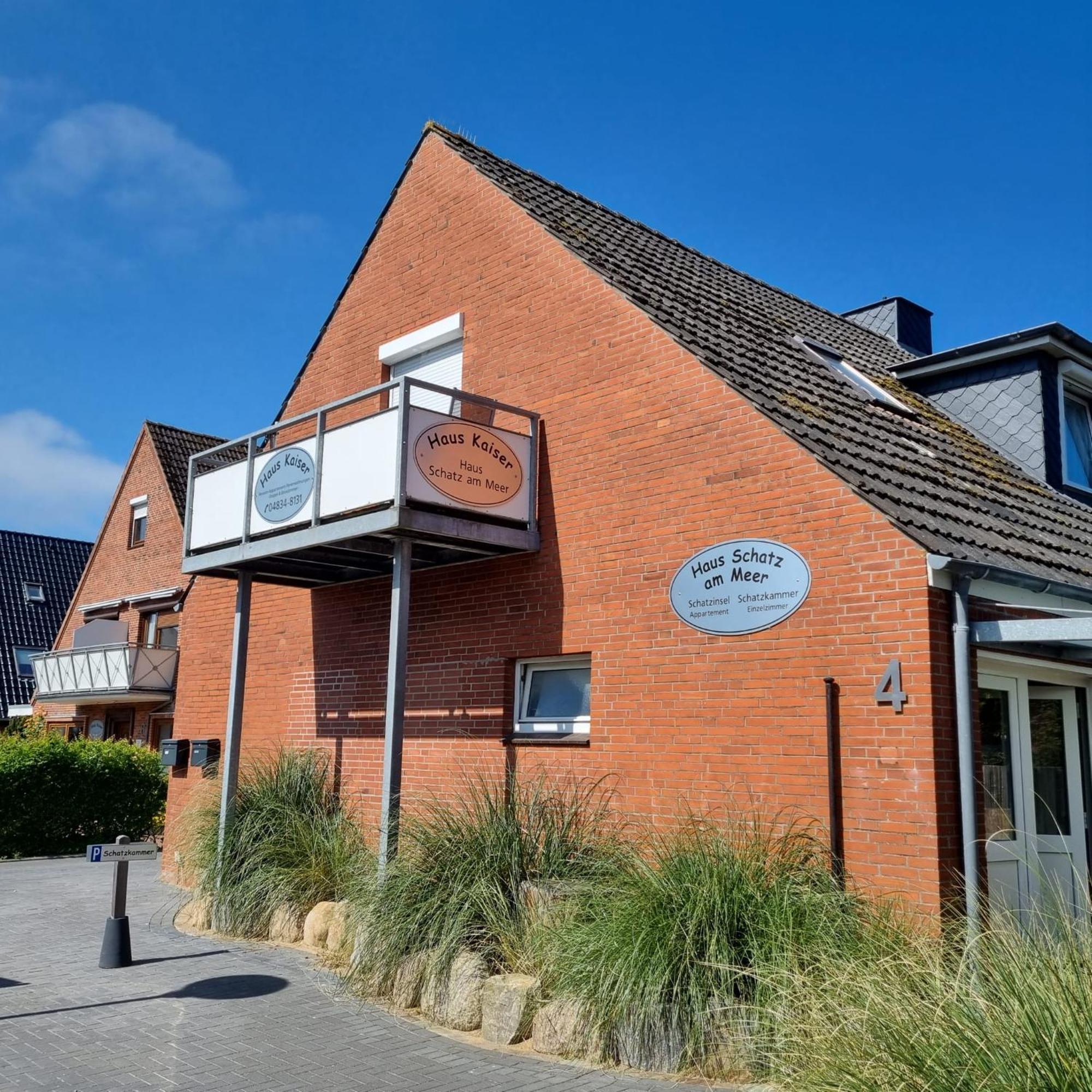 Haus Schatz Am Meer Appartement 12 Fuer 1 Person Schatzkammer Büsum Exteriör bild